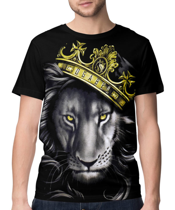 OG Abel Fierce Lion T-Shirt A0245-BLK