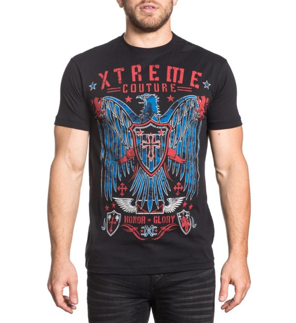 Xtreme Couture Fight Or Flight T-Shirt X1657-Black