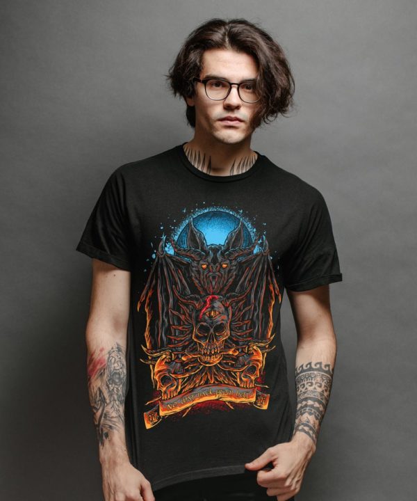 The Gate Keeper Men's T-Shirt | Metal Collection | EliteRebels.eu
