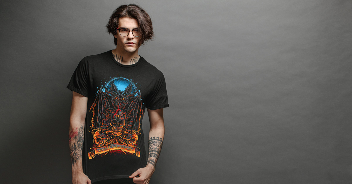 The Gate Keeper Men's T-Shirt | Metal Collection | EliteRebels.eu